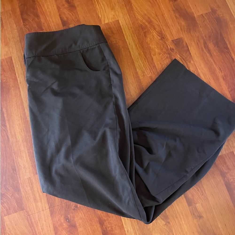 Cato brown wide leg dress pants. Size 14. 34/30 - Picture 6 of 8